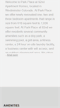 Mobile Screenshot of parkplaceat92nd.com